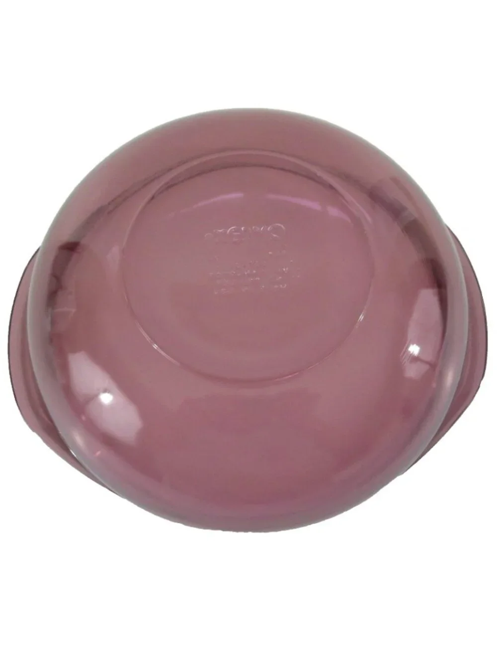 Vintage Pyrex Cranberry or Amethyst 2-Quart Round Covered Casserole Dish